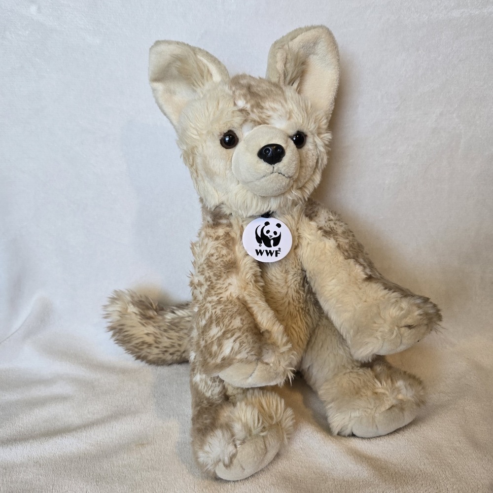 Build A Bear WWF Fennec Fox Plush 15" World Wildlife Fund Collectibear 2011